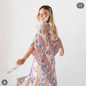 Floral Bohemian Maxi Dress